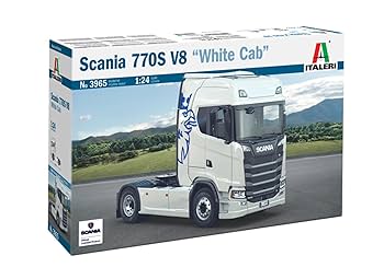 スカニア 『 ITALERI SCANIA S770 4x2 1:24 』 Italeri 1/24 scale Scania S770 4 X 2 Normal Roof plastic